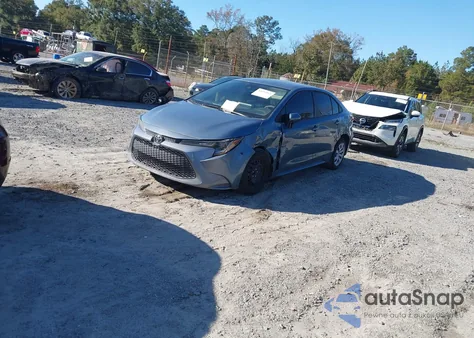 2020 Toyota Corolla Le из США, поврежденный, VIN 5YFEPRAE8LP105699